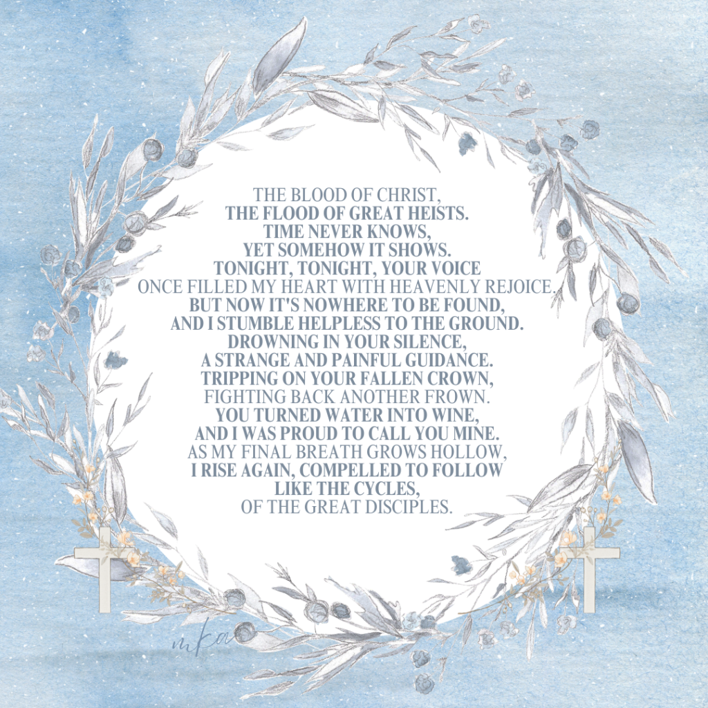 disciples poem by mike ahuja